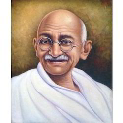 250x250 Mahatma Gandhi - Gandhi Painting