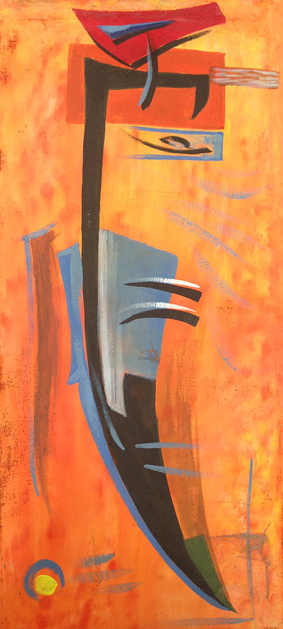 405x900 The Modern Ganesh Ji Painting By Himanshu Shrotriya - Ganesh Ji Painting