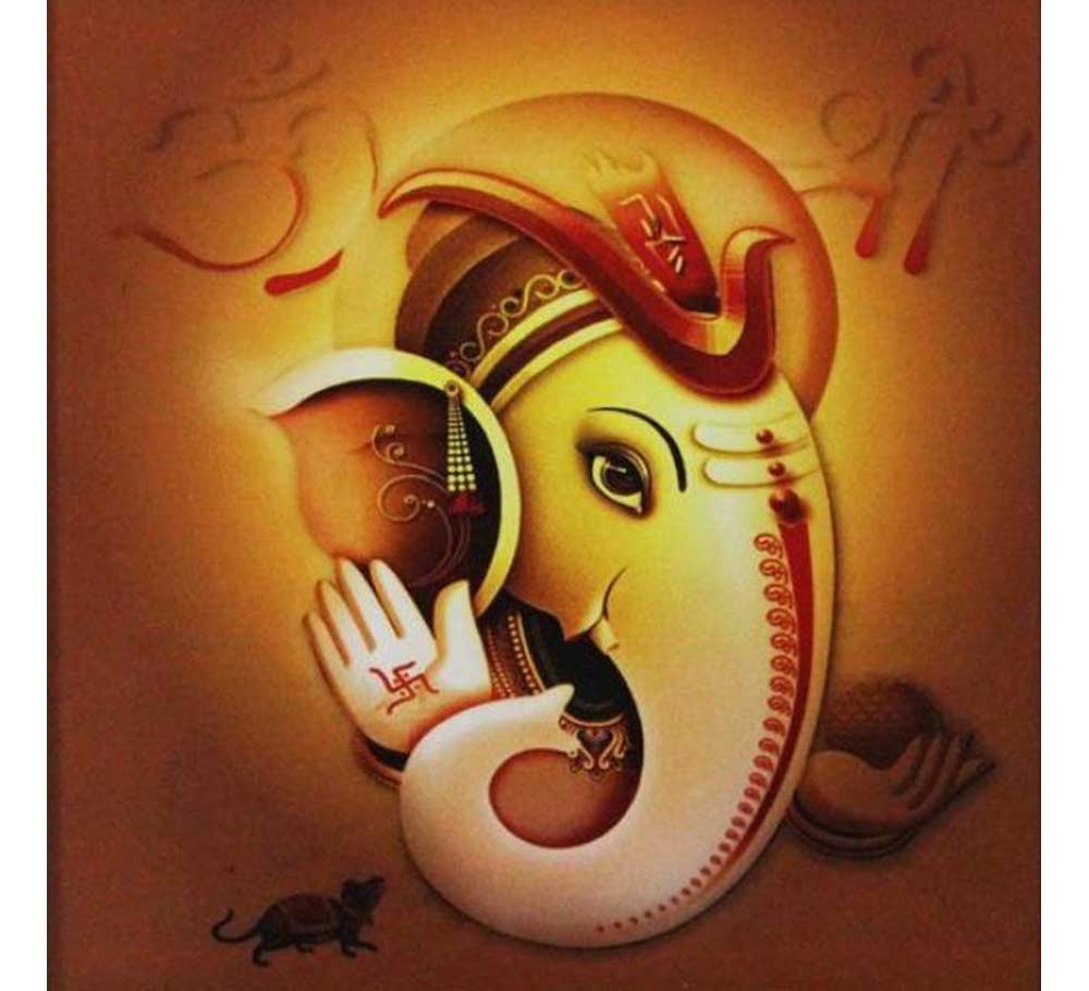 Ganesh Ji Painting at PaintingValley.com | Explore collection of Ganesh ...