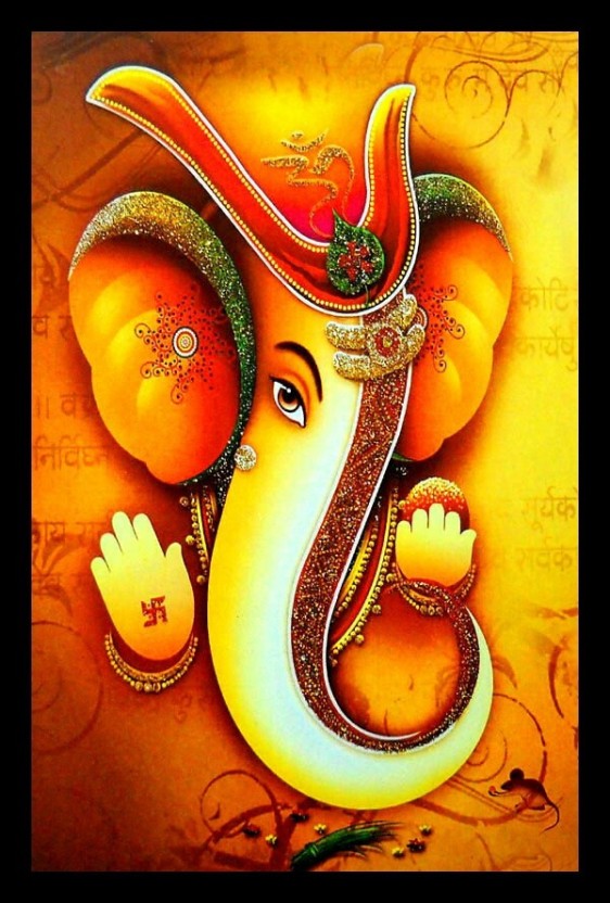Ganesh Ji Painting at PaintingValley.com | Explore collection of Ganesh ...