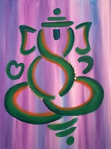 224x300 Ganesh Painting Ebay - Ganesh Painting