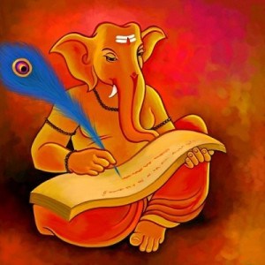 300x300 Paintings - Ganesh Painting Images