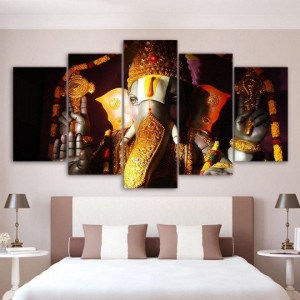 300x300 Paintings - Ganesh Painting Wall Canvas
