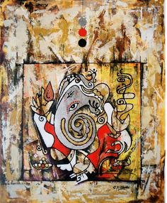 236x286 Blue Angel Publishing - Ganesha Art Painting