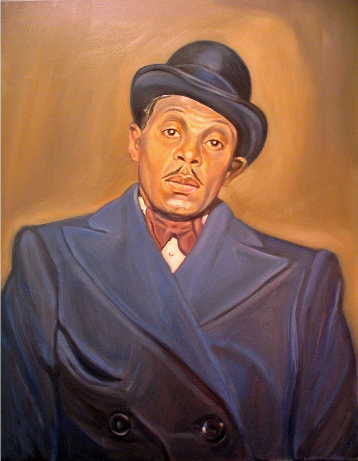 700x900 Gangster Painting By Morris T Howard - Gangster Painting