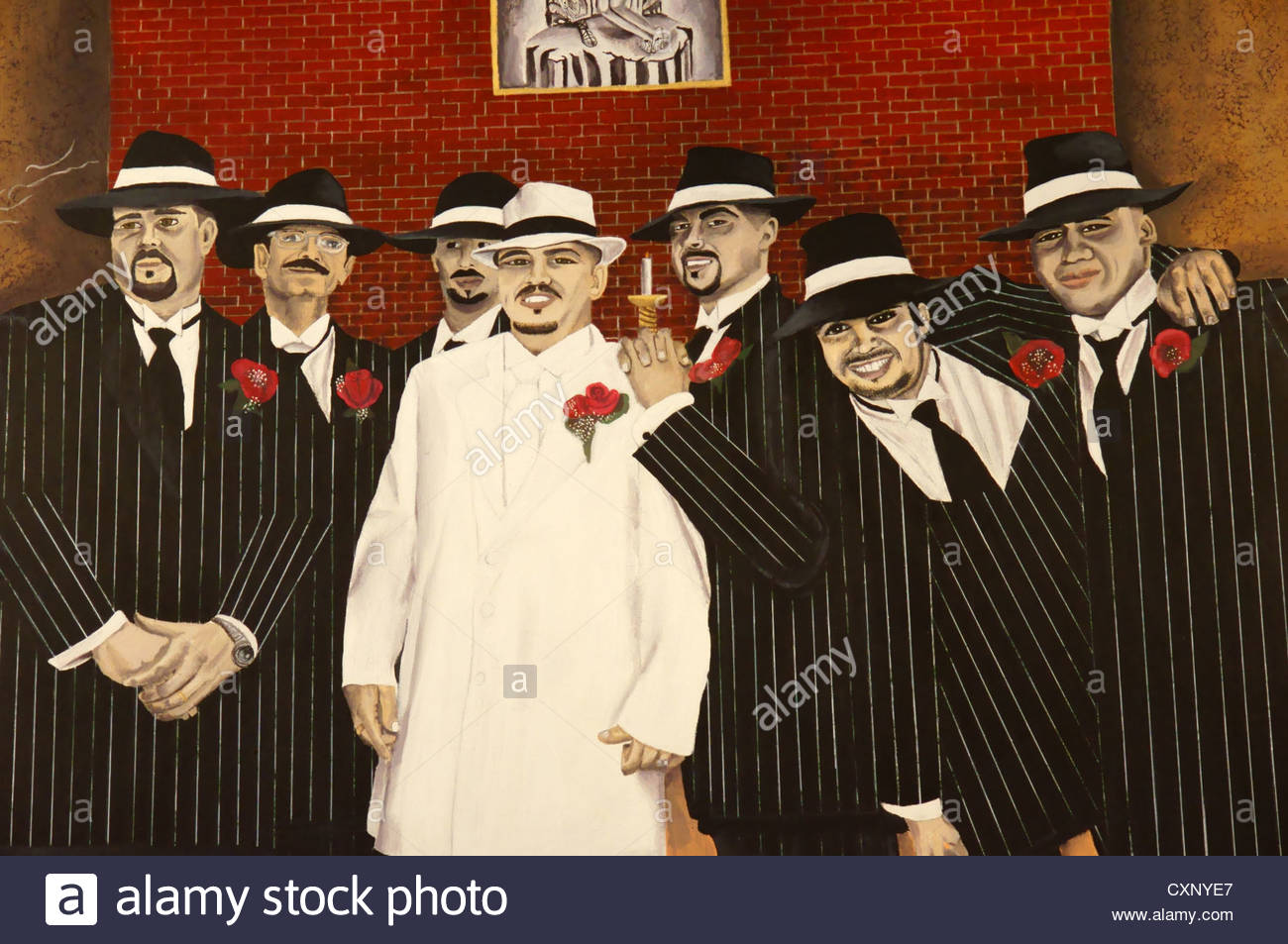 Gangster Painting at PaintingValley.com | Explore collection of ...