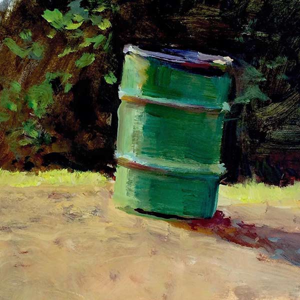 600x600 Parting Shot Trash Can School - Garbage Painting