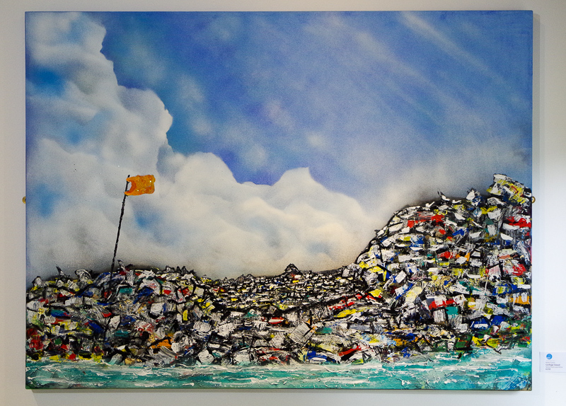 Garbage Painting at PaintingValley.com | Explore collection of Garbage ...