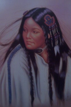 250x375 Garcia Paintings - Garcia Indian Painting