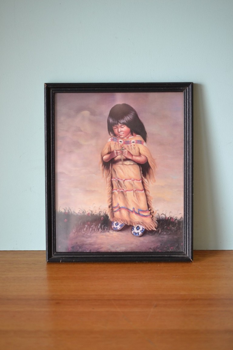 768x1152 Vintage American Indian Print Z Garcia Blt2 - Garcia Indian Painting