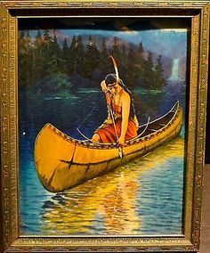 236x284 Z Garcia Painting (Native American) Native American Indianart - Garcia Indian Painting