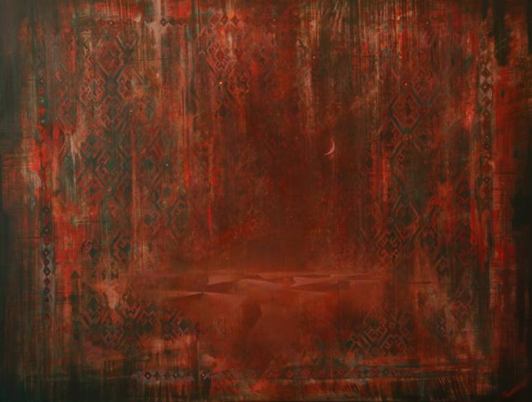 770x582 Saatchi Art The Garden Of Allah Painting By Igor Eliseev - Garden Of Allah Painting