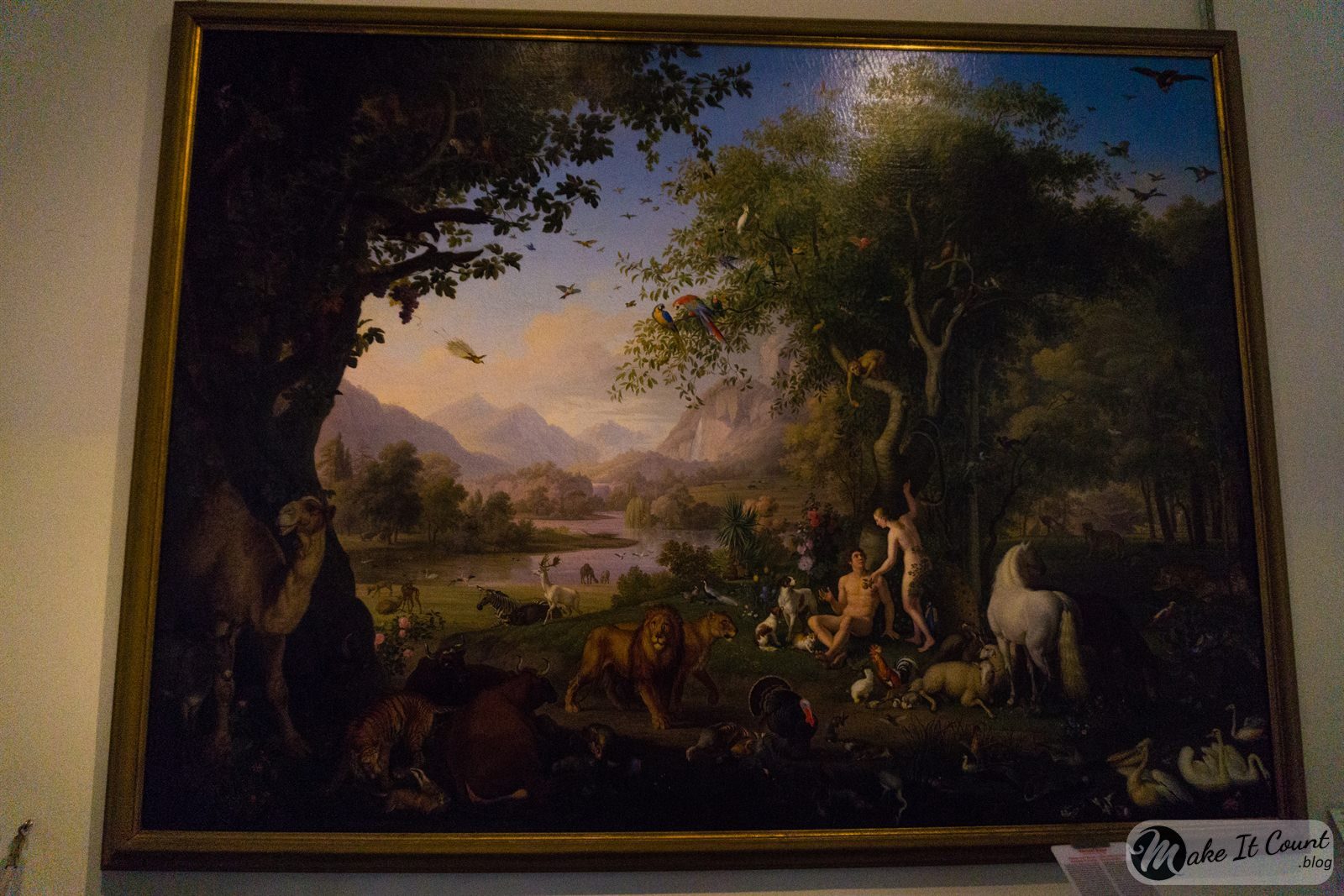 1600x1067 Touring The Vatican Museums - Garden Of Eden Painting Vatican