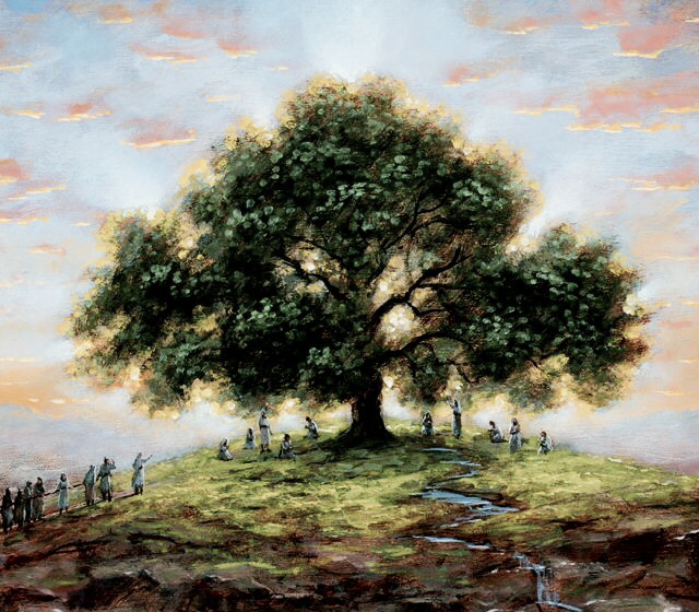 640x560 No Bad Trees In The Garden Pursuit Of Percipience - Garden Of Good And Evil Painting