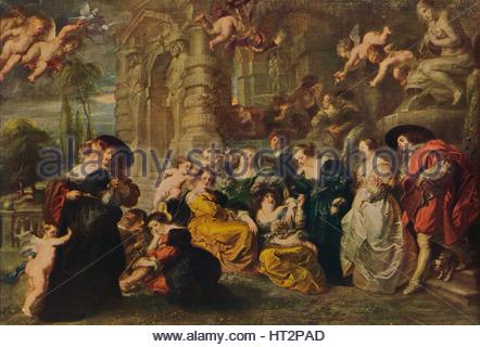 442x320 Peter Paul Rubens The Garden Of Love Stock Photo 79858261 - Garden Of Love Painting