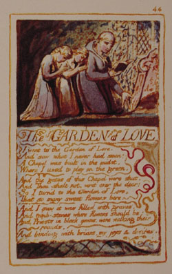 250x397 The Garden Of Love (Poem) - Garden Of Love Painting