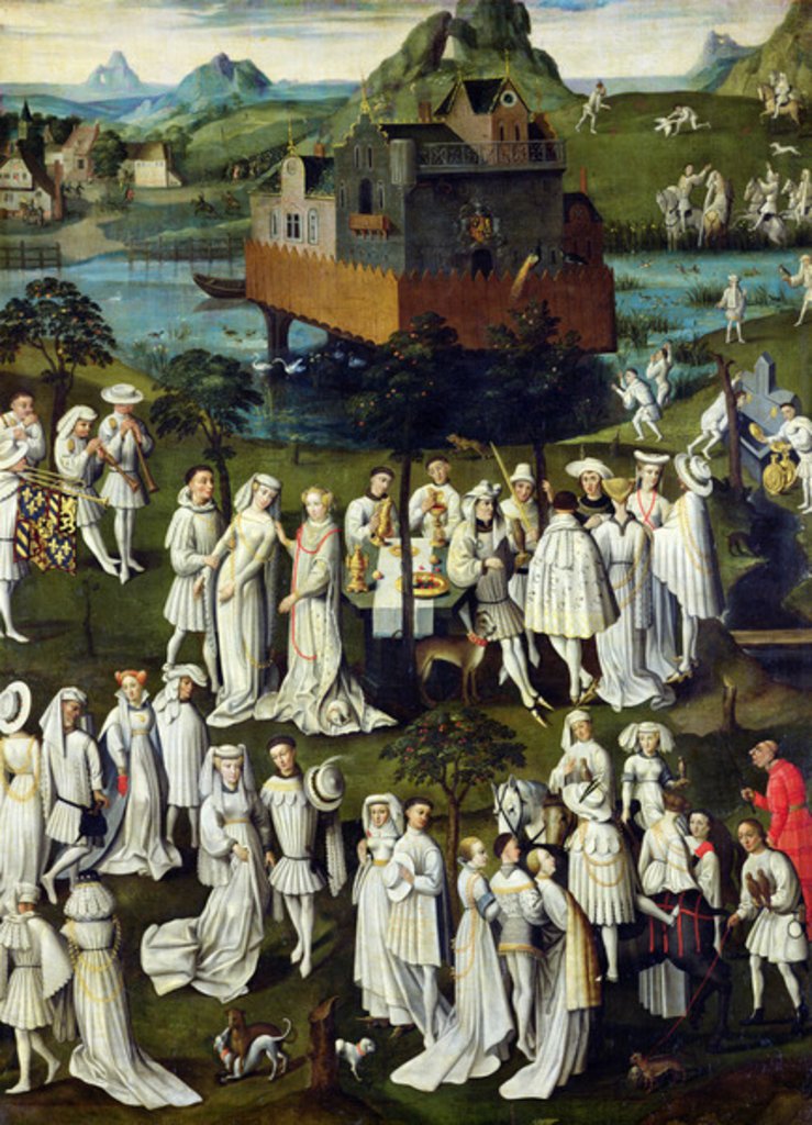 739x1024 The Garden Of Love - Garden Of Love Painting