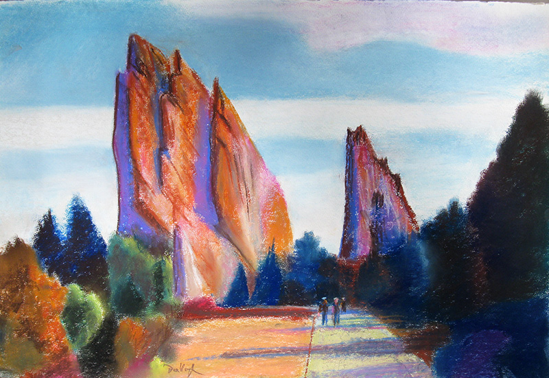 800x551 Garden Of The Gods - Garden Of The Gods Painting