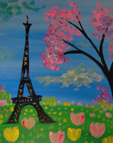 363x460 Kids Gallery - Garden Painting For Kids