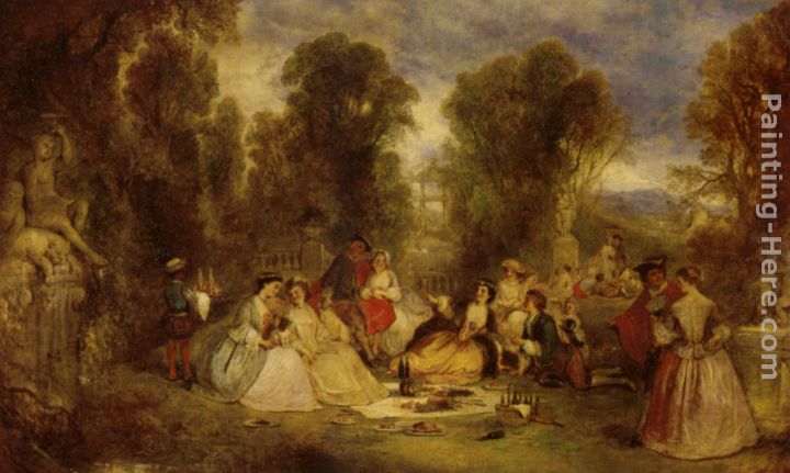 720x431 Henry Andrews The Garden Party Painting Anysize 50% Off - Garden Party Painting