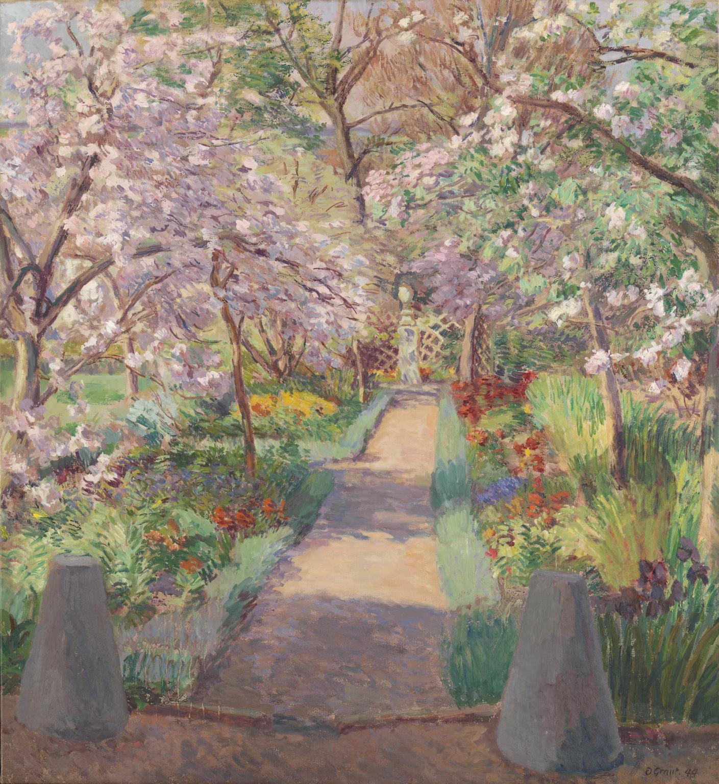 1409x1536 Garden Path In Spring', Duncan Grant, 1944 Tate - Garden Path Painting
