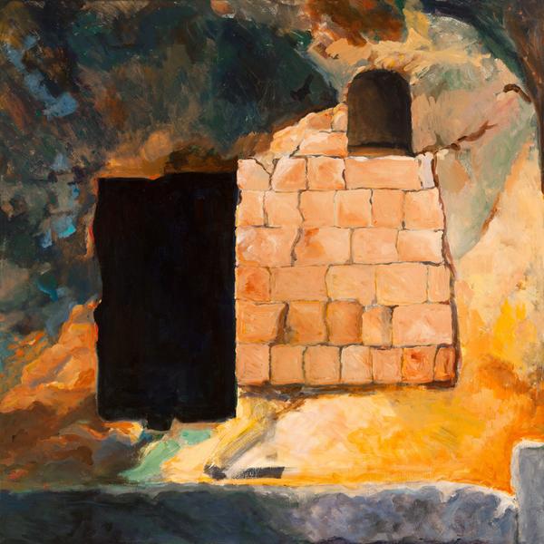 Garden Tomb Painting at PaintingValley.com | Explore collection of