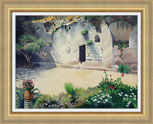 600x486 The Garden Tomb Sd Studio Designs - Garden Tomb Painting