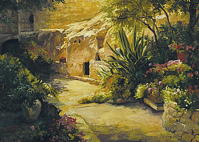700x500 Garden Tomb - Garden Tomb Painting
