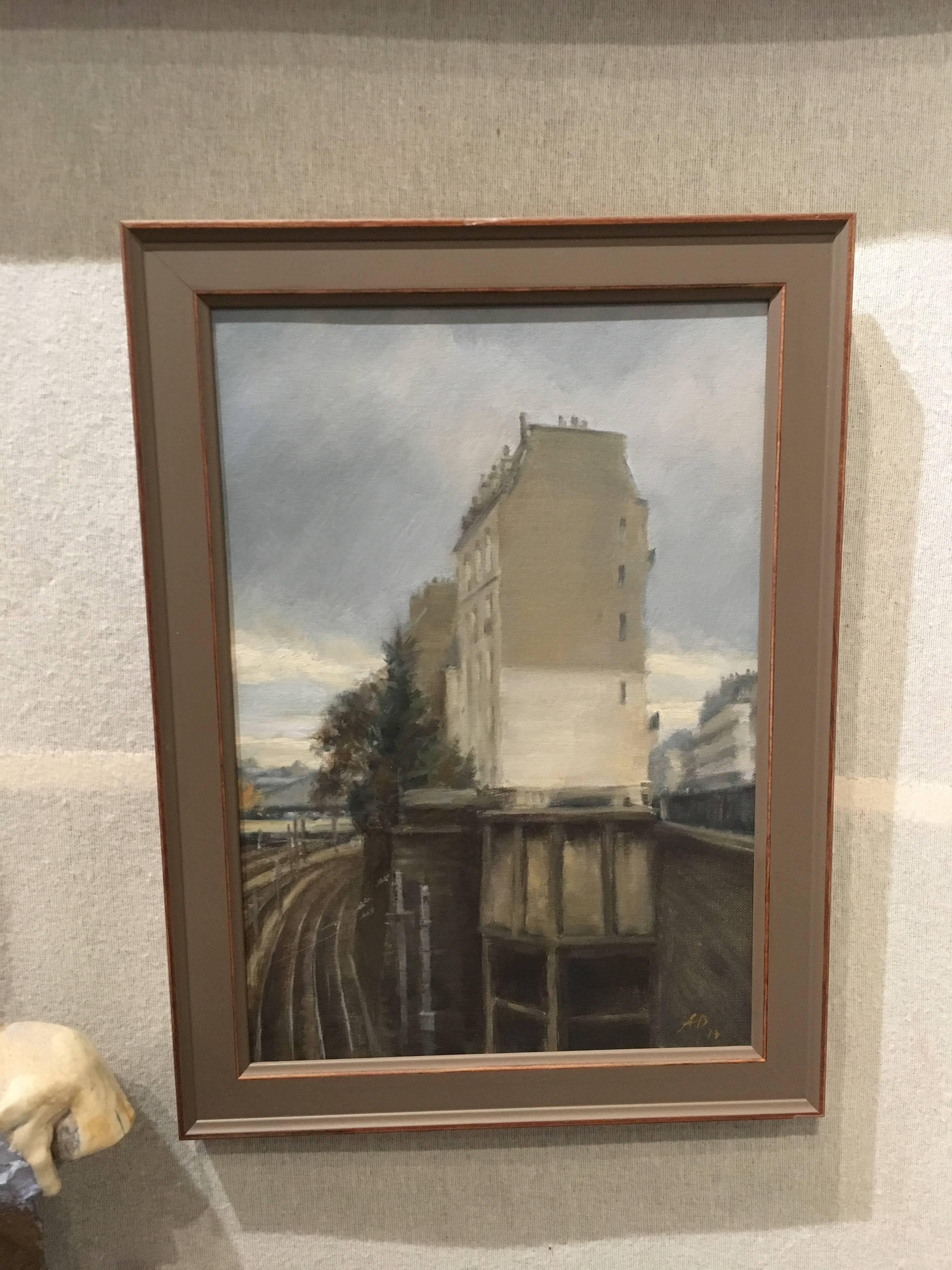 3024x4032 Adrien Delannoy - Gare Painting