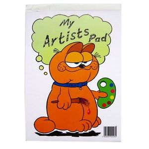 300x300 Childrens Drawing Amp Painting Pads - Garfield Painting