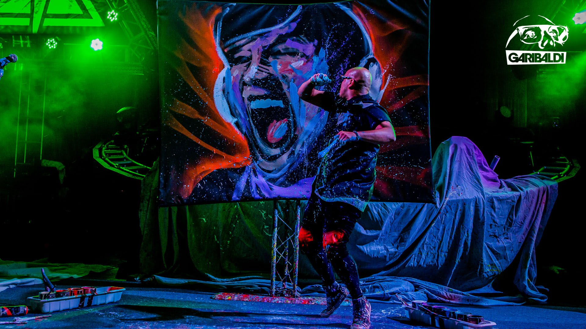 1920x1080 David Garibaldi Performance Painter - Garibaldi Painting