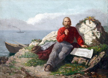 380x274 Tracking Garibaldi On Staten Island - Garibaldi Painting