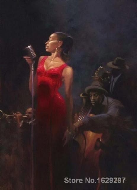 463x640 Garnet Diva Brent Lynch Reproduction Art High Quality Handpainted - Garnet Painting