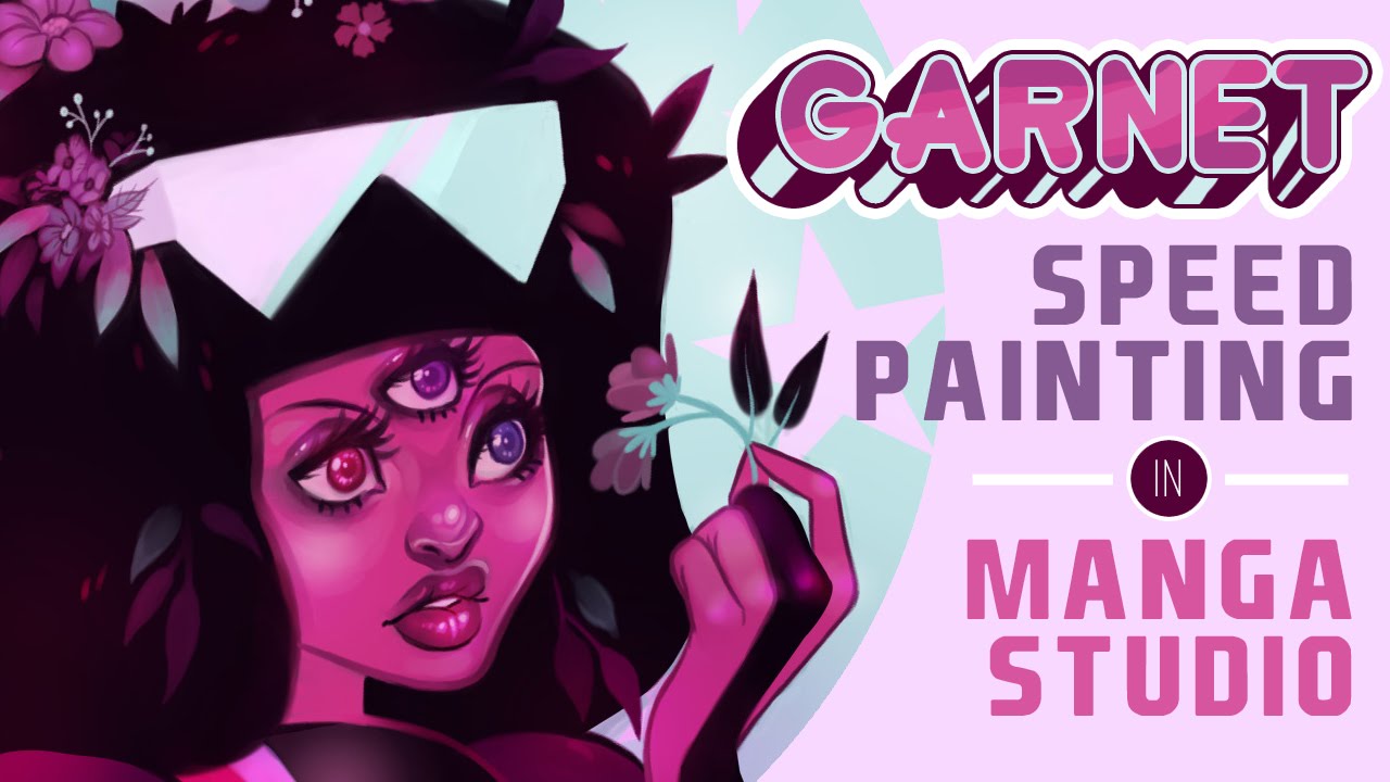 1280x720 Garnet Speed Painting In Manga Studio - Garnet Painting