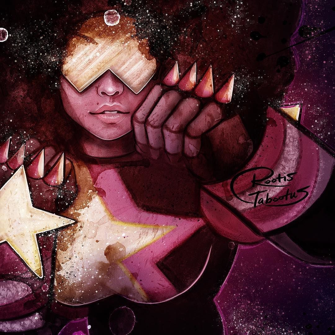 1080x1080 Let's Fight ! - Garnet Painting