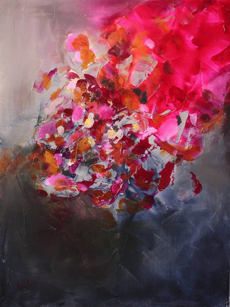 770x1028 Saatchi Art Garnet Painting By Preethi Mathialagan - Garnet Painting