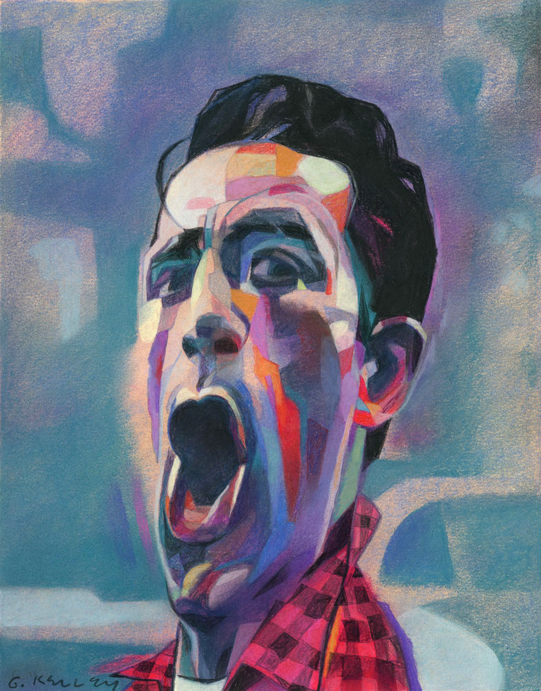 783x1000 Gary Kelley Visual Artist Richard Solomon Artists Representative - Gary Painting