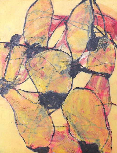 500x650 Texture And Colour Abstract Art By Gary Jenkins - Gary Painting