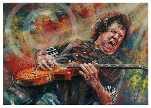 504x361 Tom Nollgary Moore Art Print Of Original Art By Tom Noll - Gary Painting