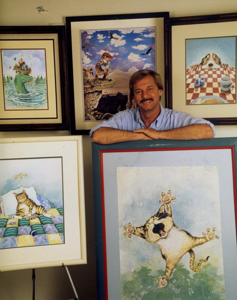 792x1000 Gary Patterson Captures Cats' Unique Essence - Gary Patterson Painting