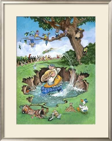 387x488 The Gallery Framed Giclee Print By Gary Patterson - Gary Patterson Painting