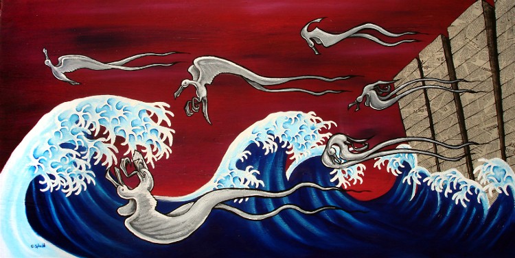 750x377 Sink Or Swim Album Artwork - Gas Light Painting