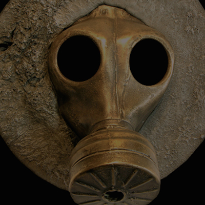 400x400 Sean - Gas Mask Painting