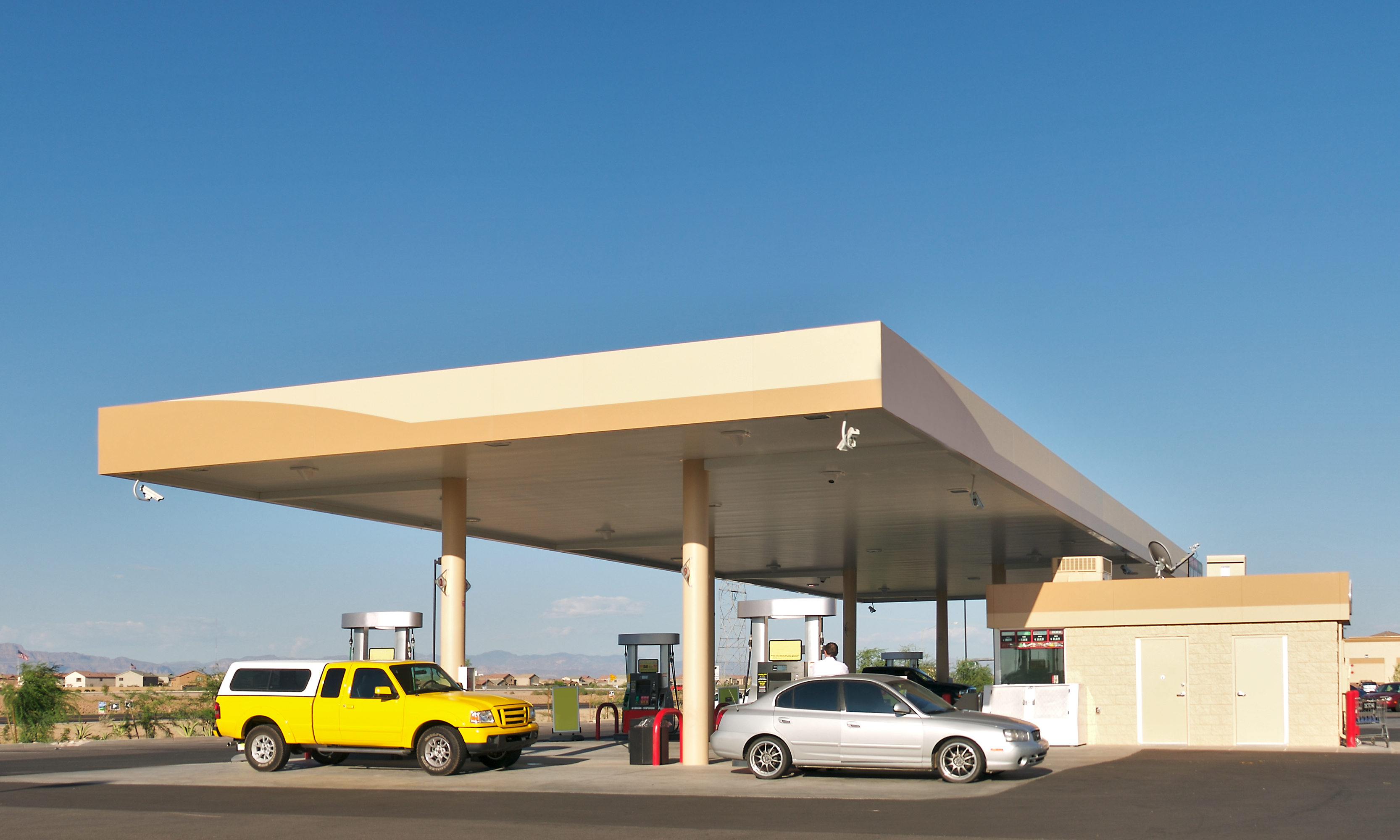 3332x2000 Gas Station Painting 1 800 538 6723 Rsp Painting Contractors - Gas Station Painting