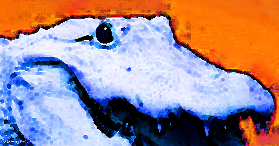 900x471 Gator Art - Gator Painting