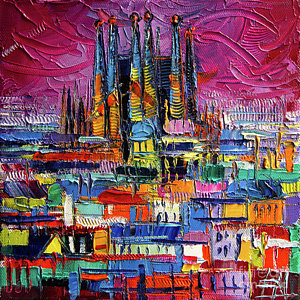 Gaudi Painting at PaintingValley.com | Explore collection of Gaudi Painting