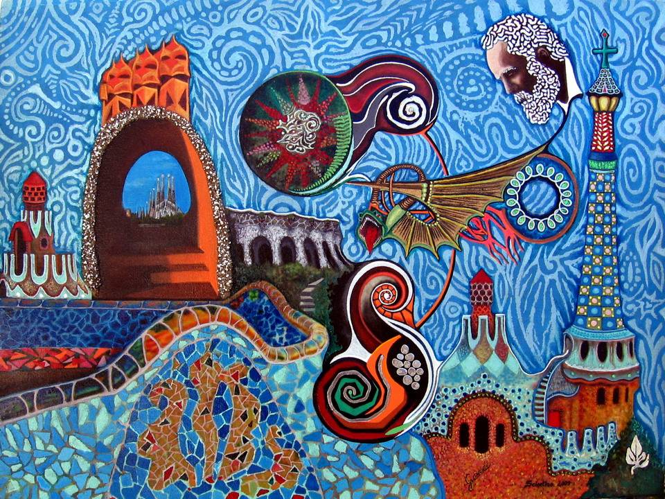 960x720 De Alberto Sciortino - Gaudi Painting
