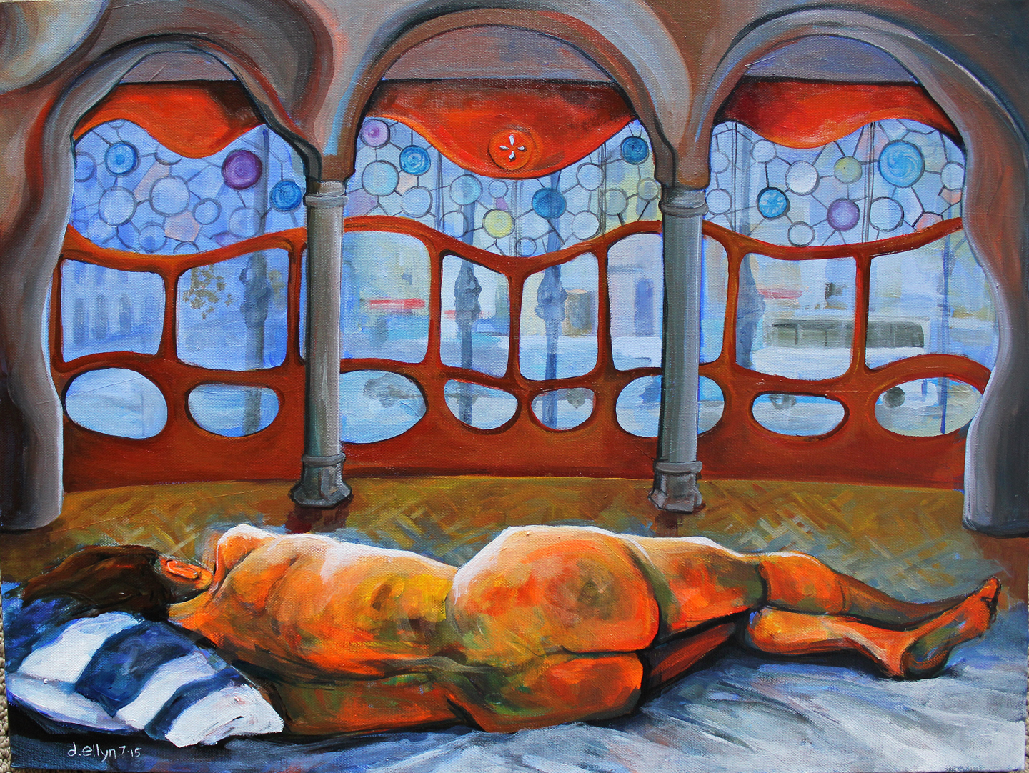 1440x1082 - Gaudi Painting