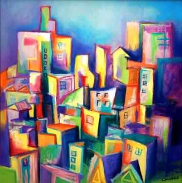 375x377 The Houses Gauges, Saatchi Art And Saatchi - Gauge Painting