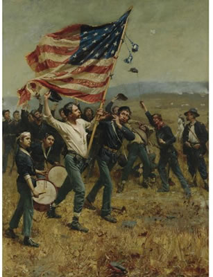 307x400 Gilbert Gaul - Gaul Painting